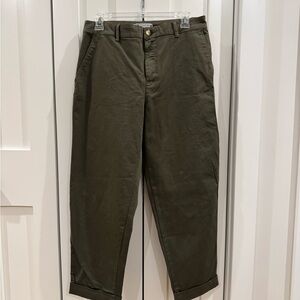 Zara Olive Green Pants